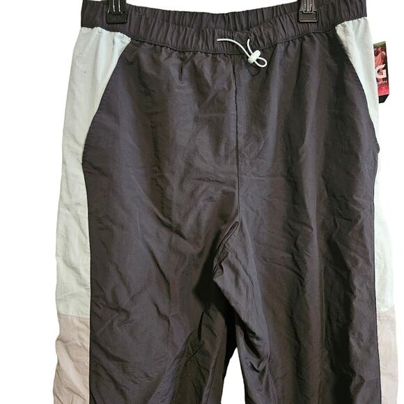 Women's Medium DSG Twitch + Allison Dark Cloud Cover Nylon Grey and mint pants - Picture 2 of 6